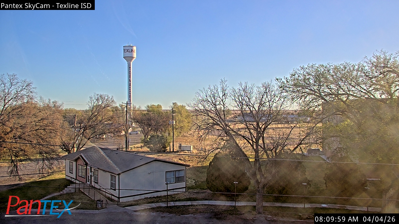 Thumbnail for current weather camera view from Texline ISD in Texline, Texas