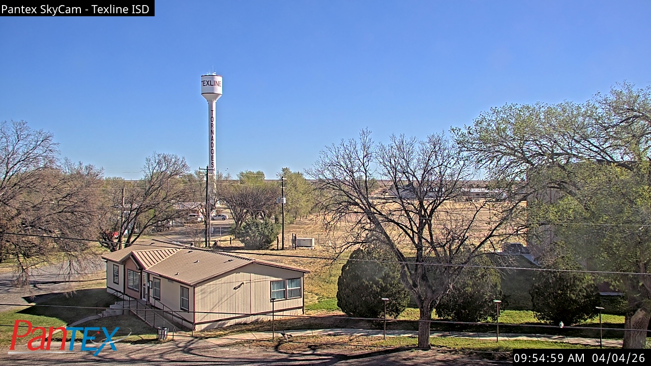 Thumbnail for current weather camera view from Texline ISD in Texline, Texas