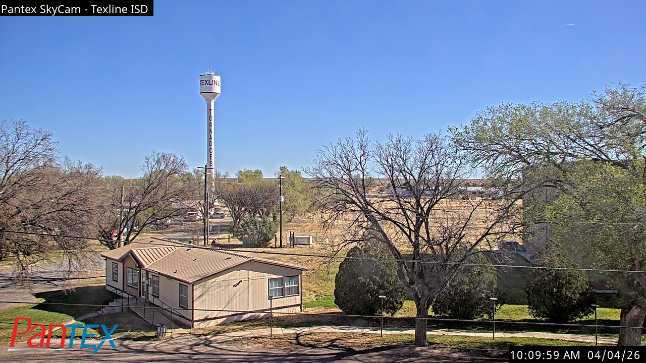 Thumbnail for current weather camera view from Texline ISD in Texline, Texas