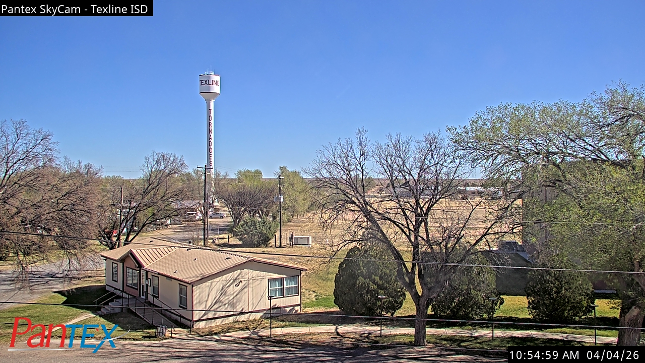 Thumbnail for current weather camera view from Texline ISD in Texline, Texas
