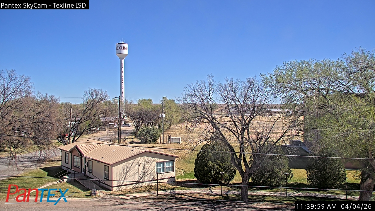 Thumbnail for current weather camera view from Texline ISD in Texline, Texas