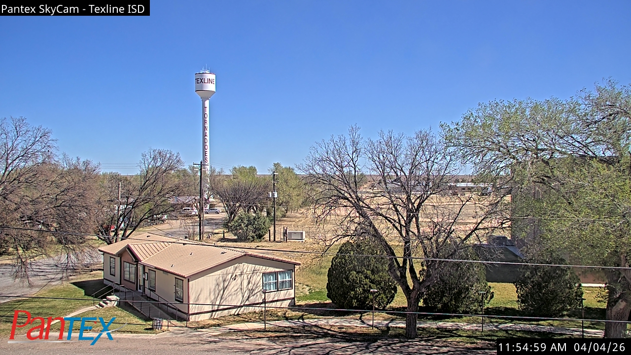 Thumbnail for current weather camera view from Texline ISD in Texline, Texas
