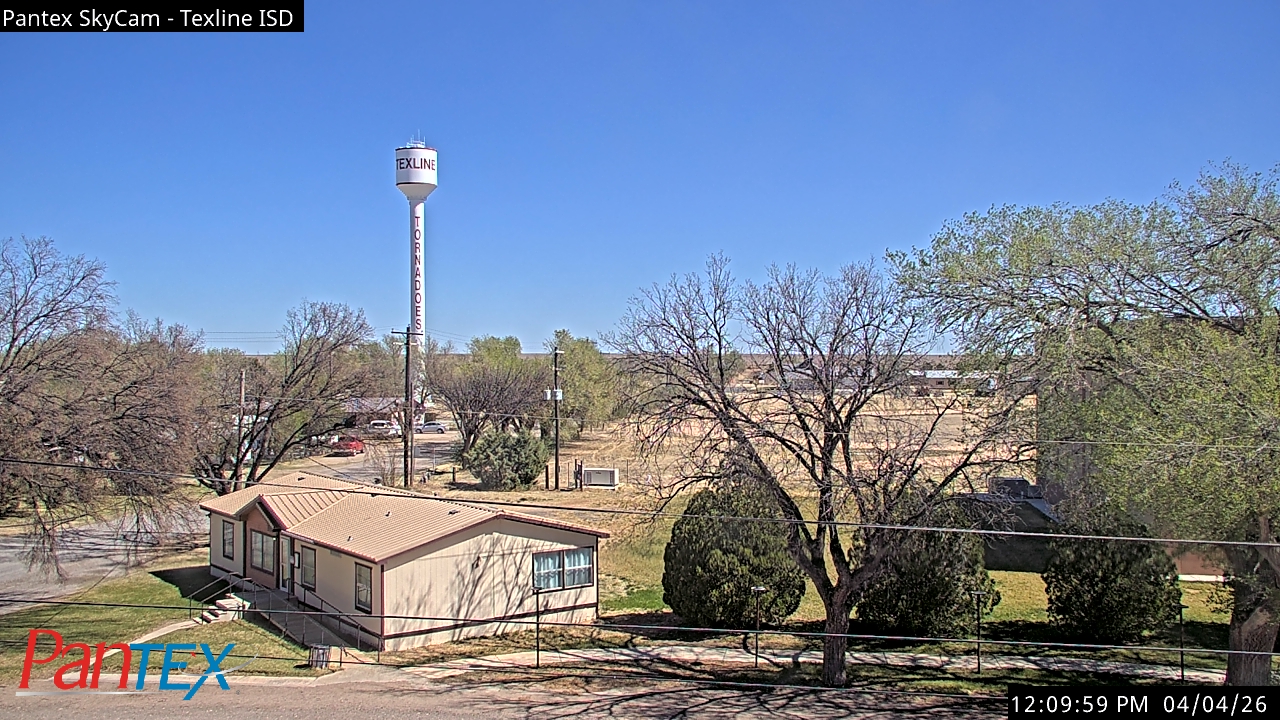 Thumbnail for current weather camera view from Texline ISD in Texline, Texas