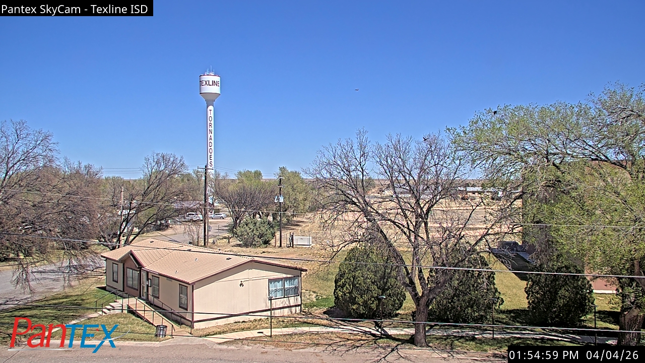 Thumbnail for current weather camera view from Texline ISD in Texline, Texas