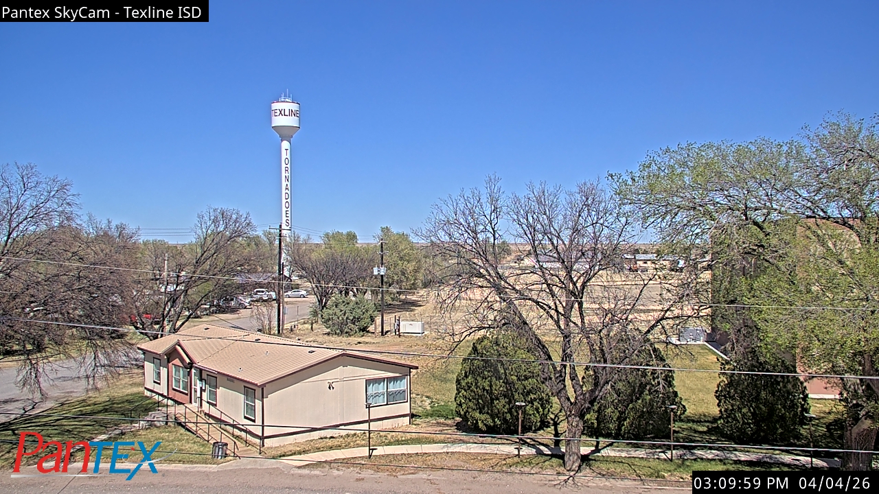 Thumbnail for current weather camera view from Texline ISD in Texline, Texas