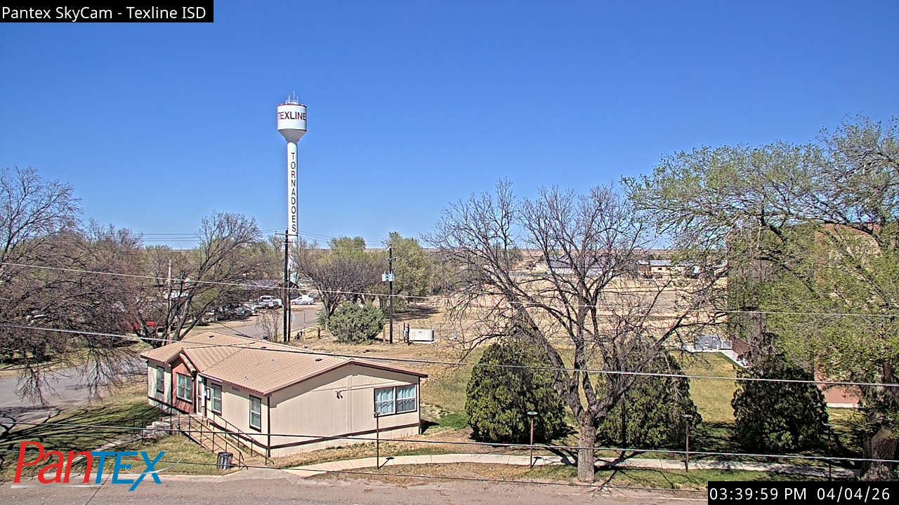 Thumbnail for current weather camera view from Texline ISD in Texline, Texas