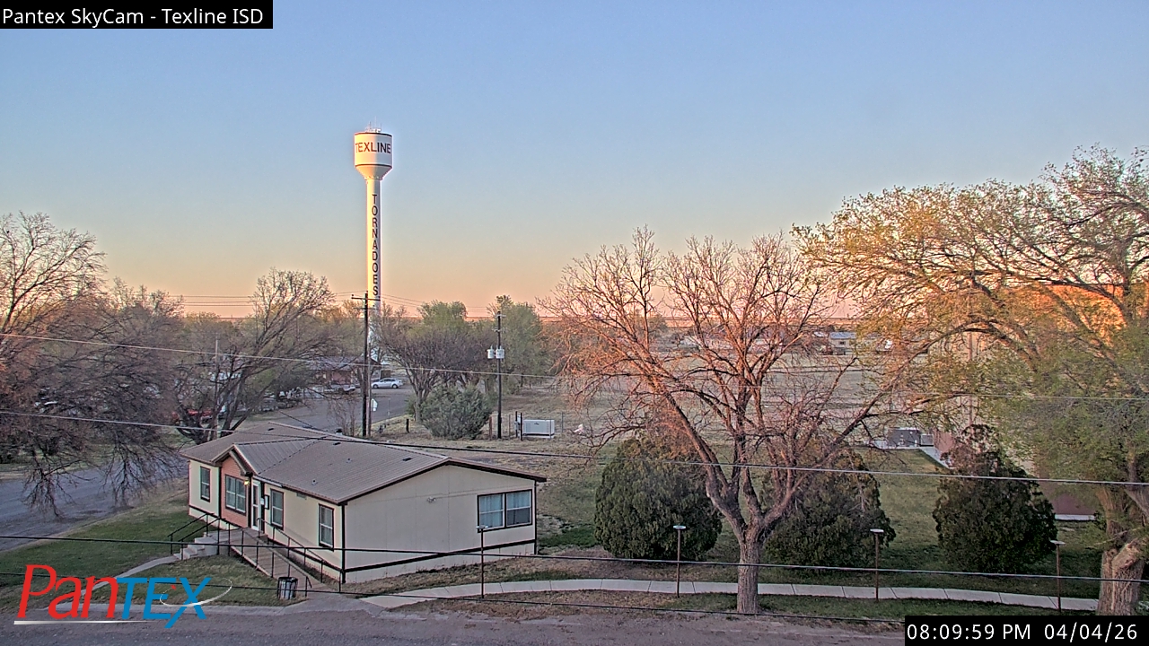 Thumbnail for current weather camera view from Texline ISD in Texline, Texas