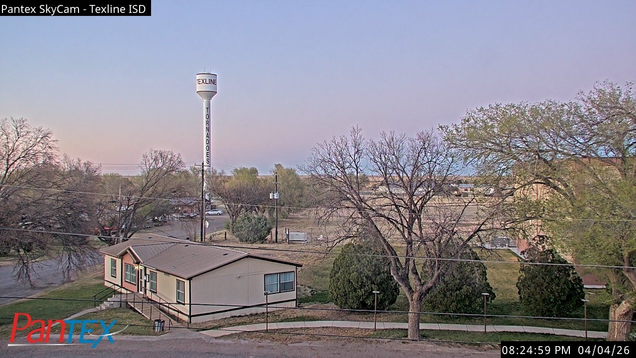 Thumbnail for current weather camera view from Texline ISD in Texline, Texas