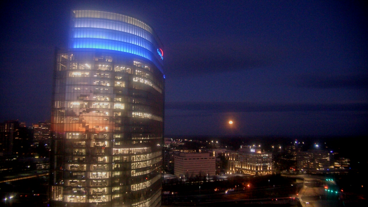 Thumbnail for current weather camera view from Capital One Center in Tysons, Virginia