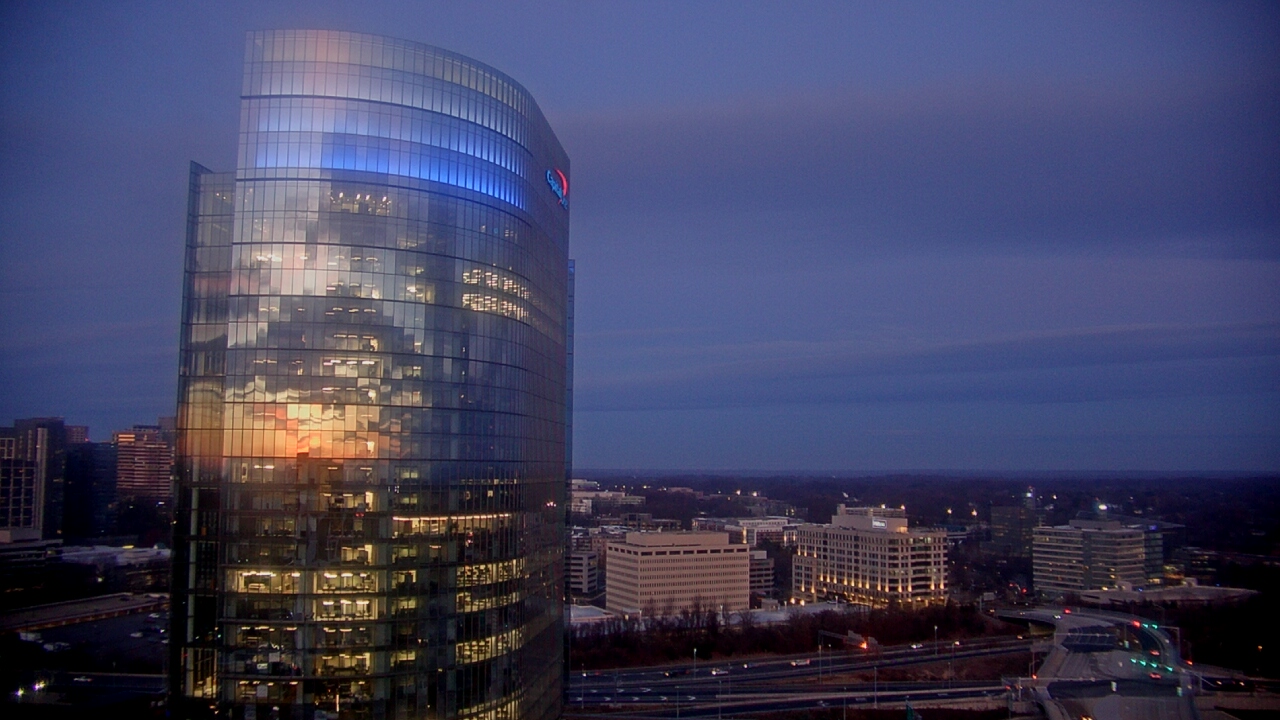 Thumbnail for current weather camera view from Capital One Center in Tysons, Virginia