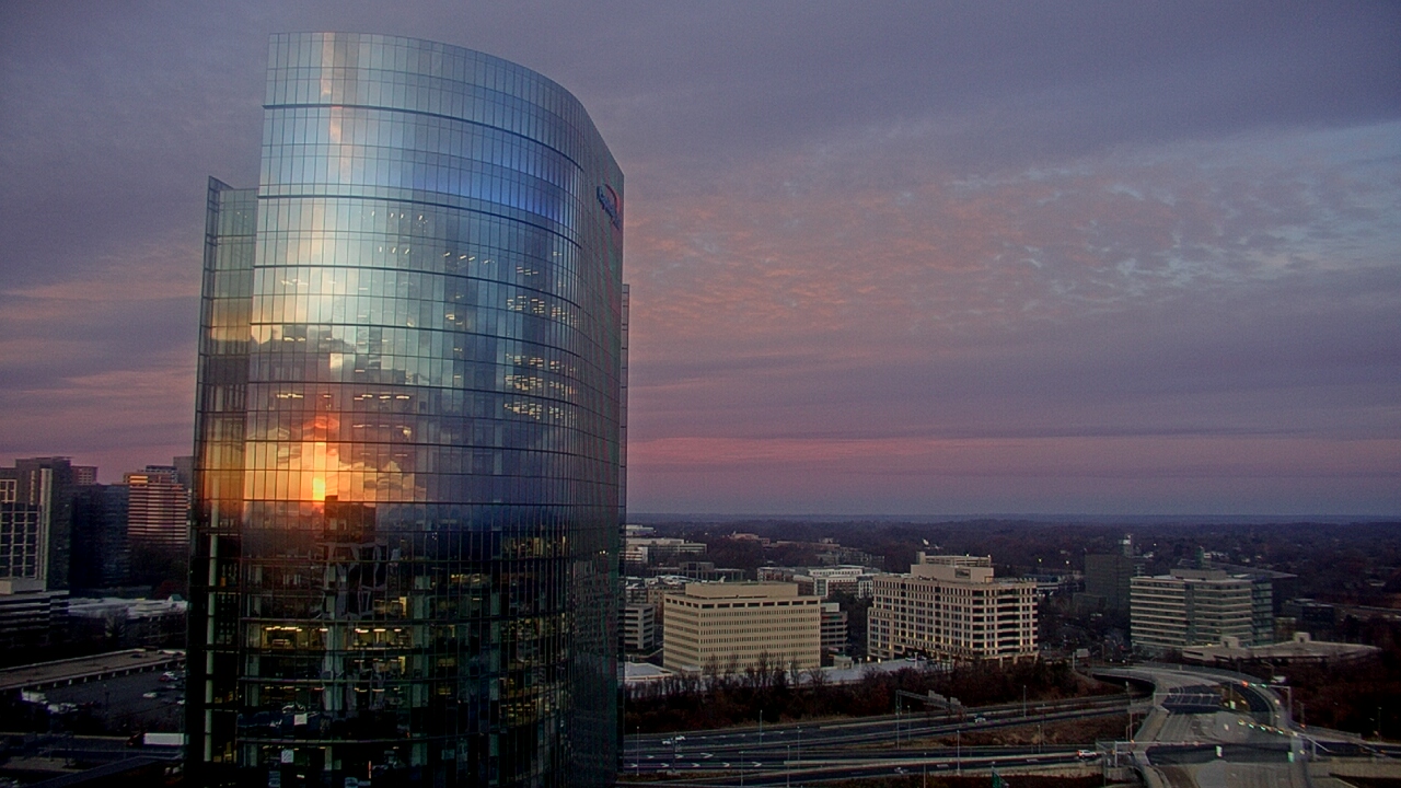 Thumbnail for current weather camera view from Capital One Center in Tysons, Virginia
