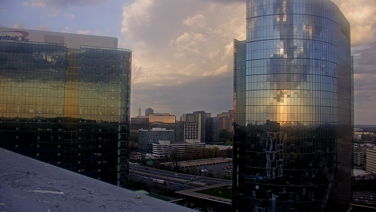 Thumbnail for current weather camera view from Capital One Center in Tysons, Virginia