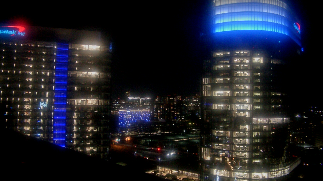Thumbnail for current weather camera view from Capital One Center in Tysons, Virginia