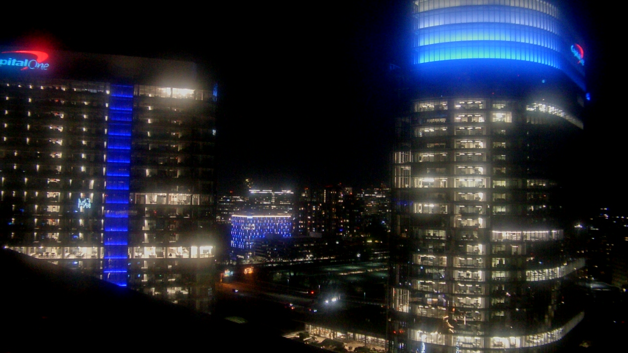 Thumbnail for current weather camera view from Capital One Center in Tysons, Virginia