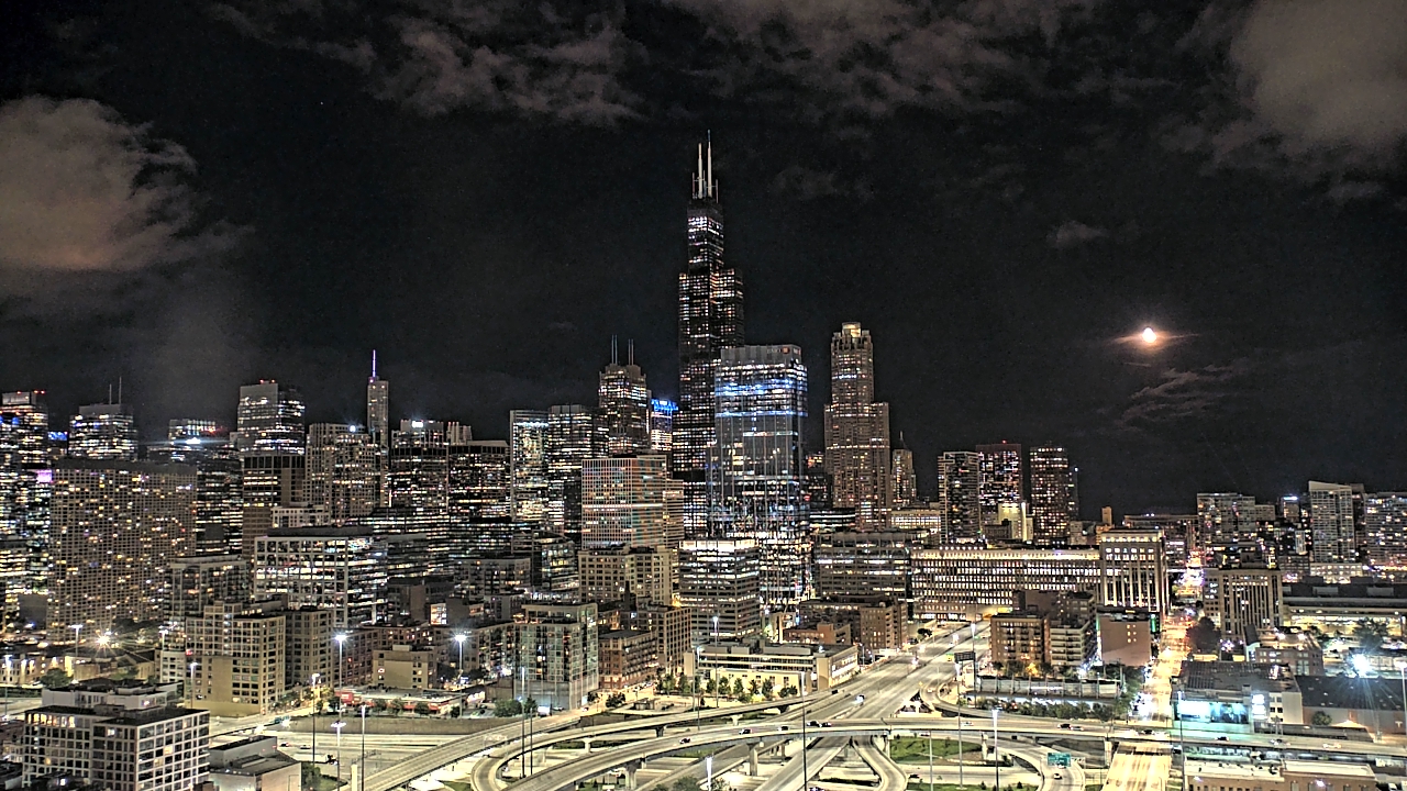 Thumbnail for current weather camera view from UIC - University of Illinois Chicago in Chicago, Illinois