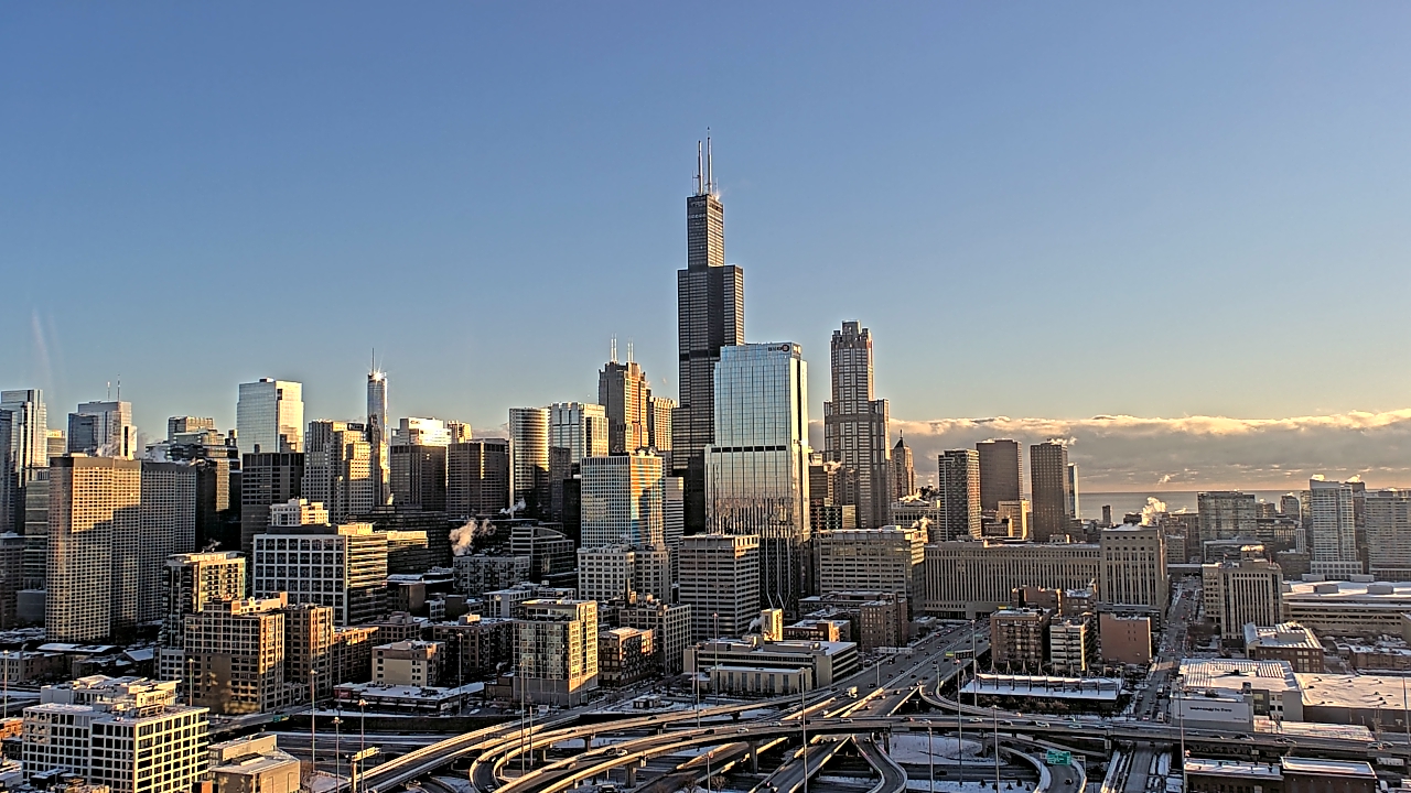 Thumbnail for current weather camera view from UIC - University of Illinois Chicago in Chicago, Illinois