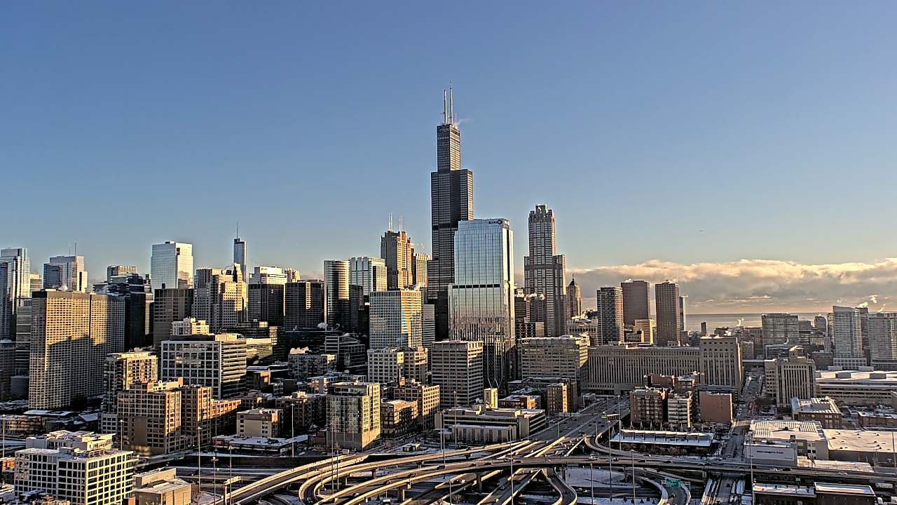 Thumbnail for current weather camera view from UIC - University of Illinois Chicago in Chicago, Illinois