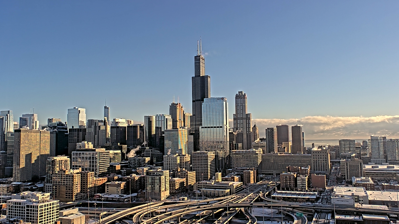 Thumbnail for current weather camera view from UIC - University of Illinois Chicago in Chicago, Illinois