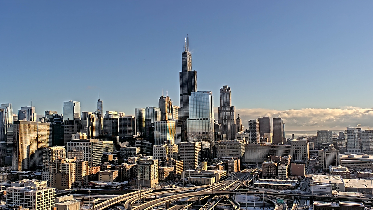Thumbnail for current weather camera view from UIC - University of Illinois Chicago in Chicago, Illinois