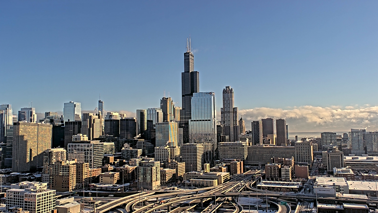 Thumbnail for current weather camera view from UIC - University of Illinois Chicago in Chicago, Illinois