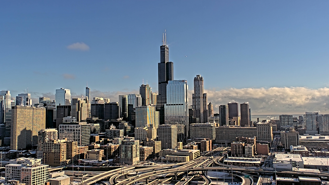 Thumbnail for current weather camera view from UIC - University of Illinois Chicago in Chicago, Illinois