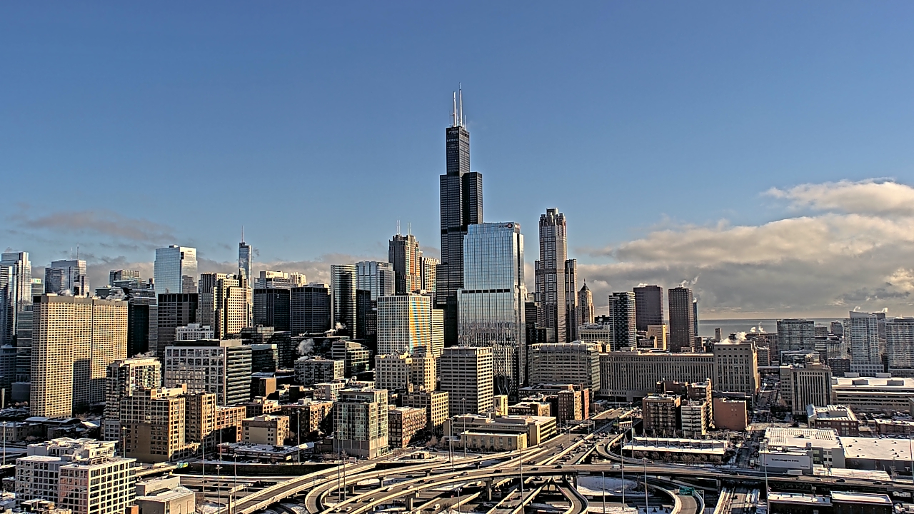 Thumbnail for current weather camera view from UIC - University of Illinois Chicago in Chicago, Illinois