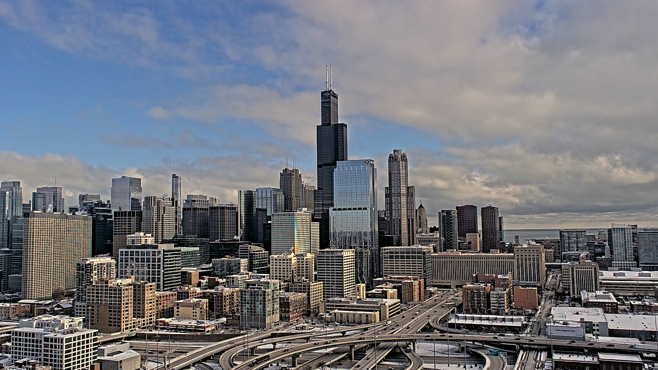 Thumbnail for current weather camera view from UIC - University of Illinois Chicago in Chicago, Illinois