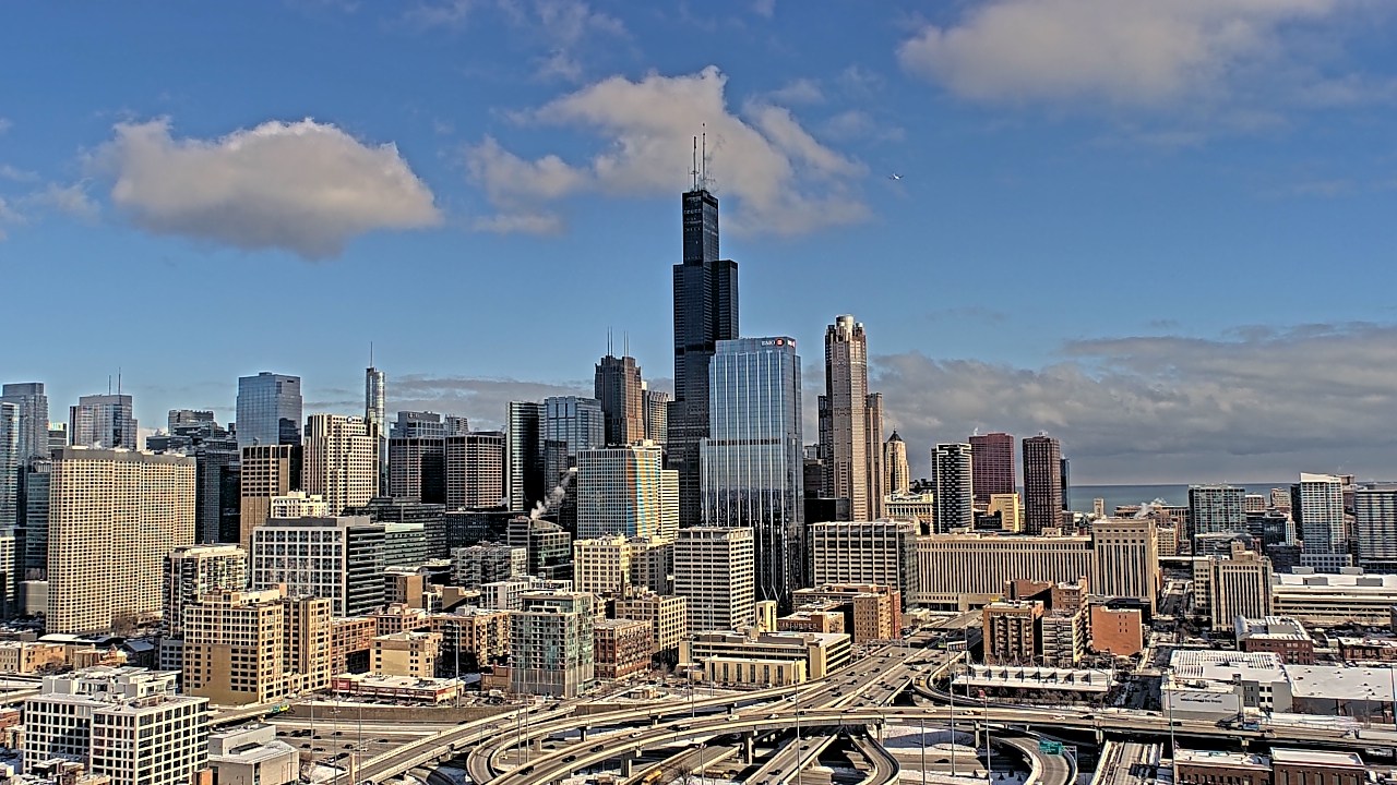 Thumbnail for current weather camera view from UIC - University of Illinois Chicago in Chicago, Illinois