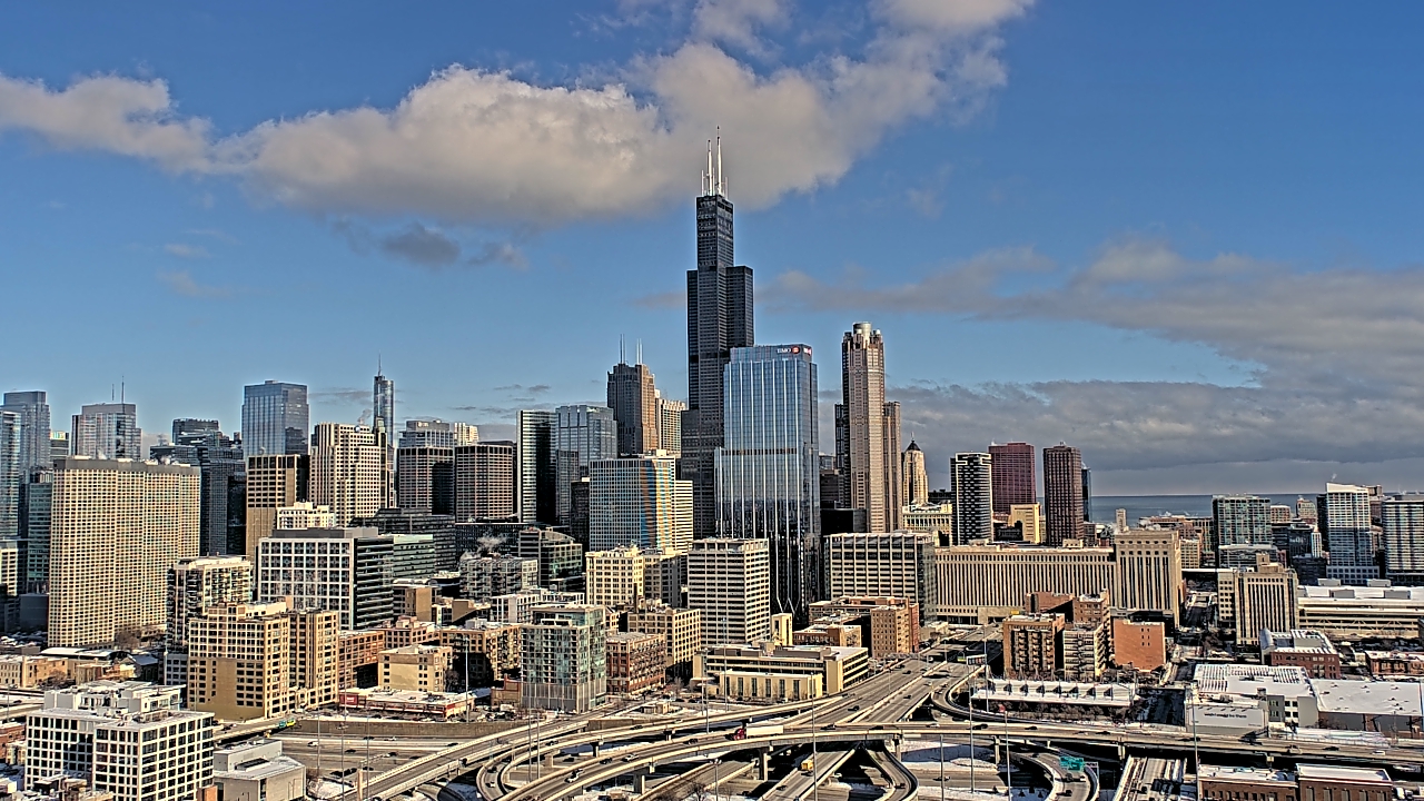 Thumbnail for current weather camera view from UIC - University of Illinois Chicago in Chicago, Illinois