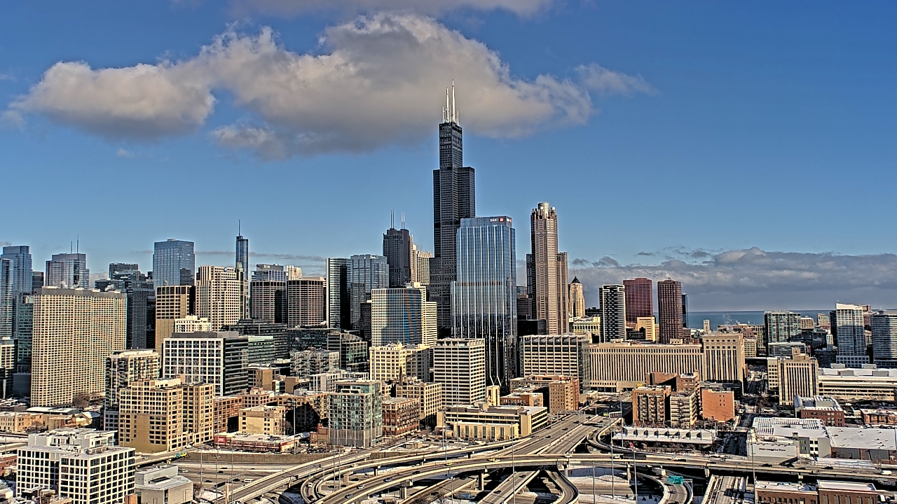 Thumbnail for current weather camera view from UIC - University of Illinois Chicago in Chicago, Illinois