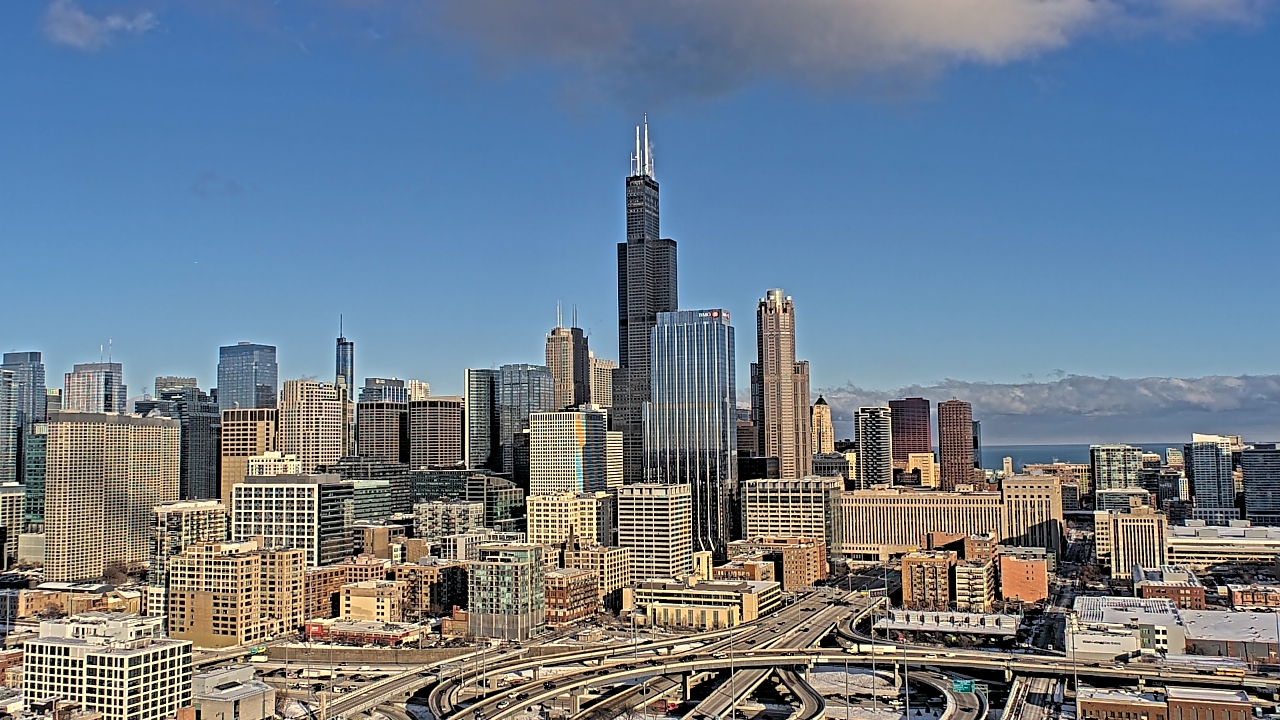 Thumbnail for current weather camera view from UIC - University of Illinois Chicago in Chicago, Illinois
