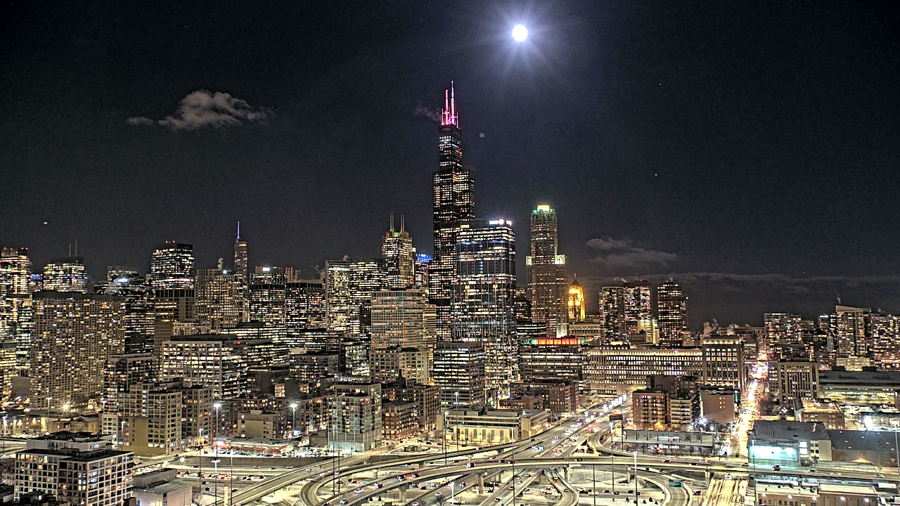 Thumbnail for current weather camera view from UIC - University of Illinois Chicago in Chicago, Illinois