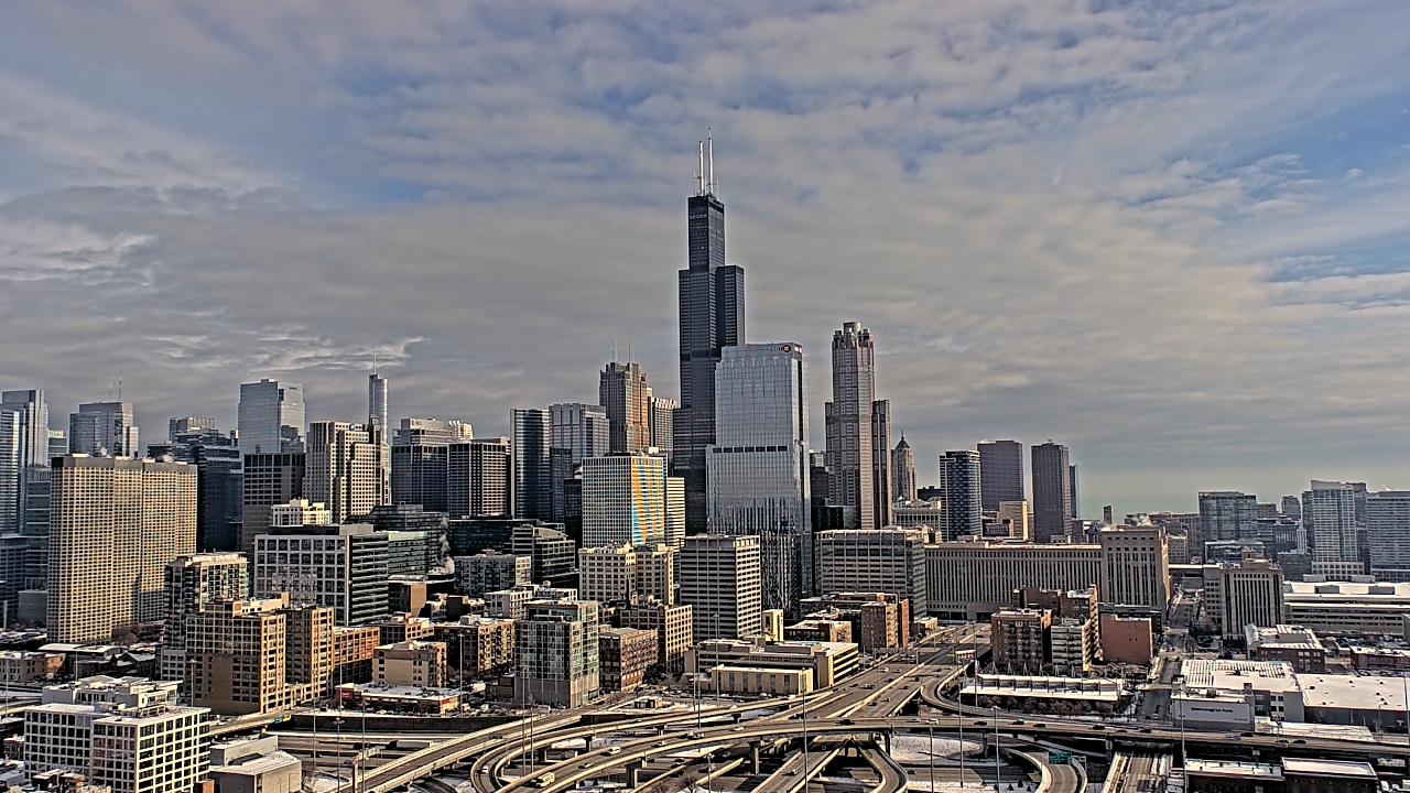 Thumbnail for current weather camera view from UIC - University of Illinois Chicago in Chicago, Illinois