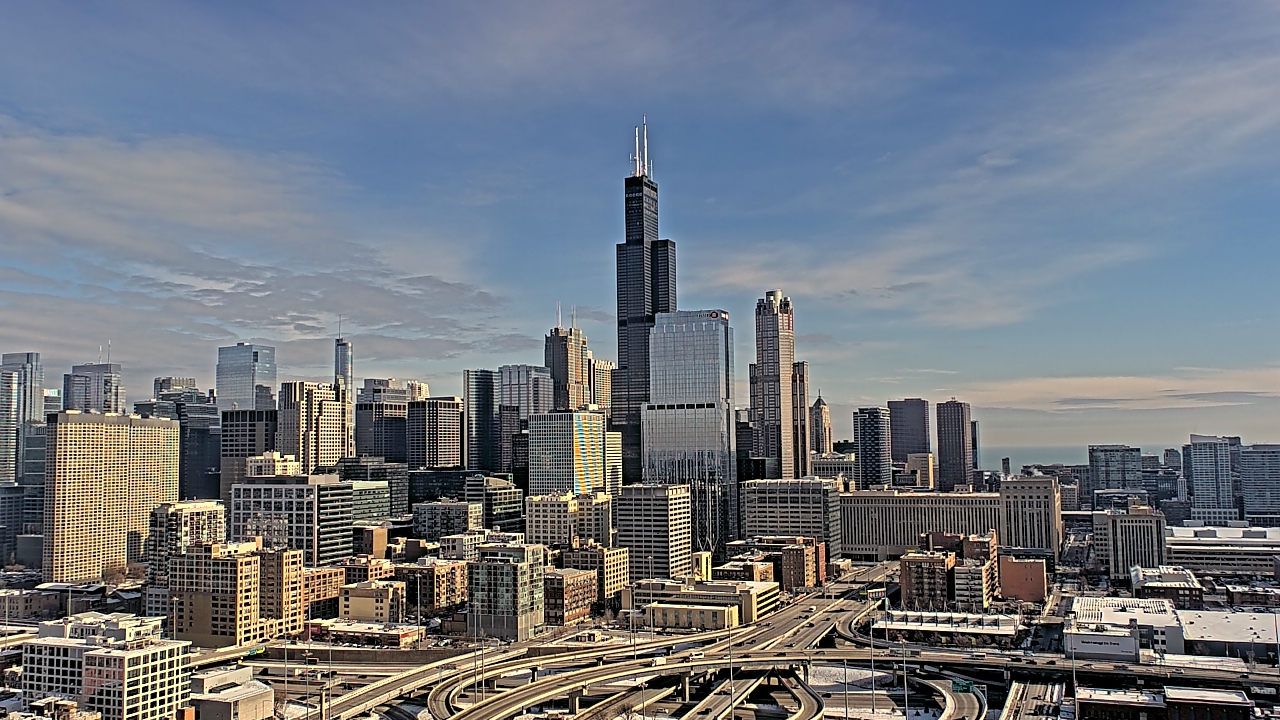 Thumbnail for current weather camera view from UIC - University of Illinois Chicago in Chicago, Illinois