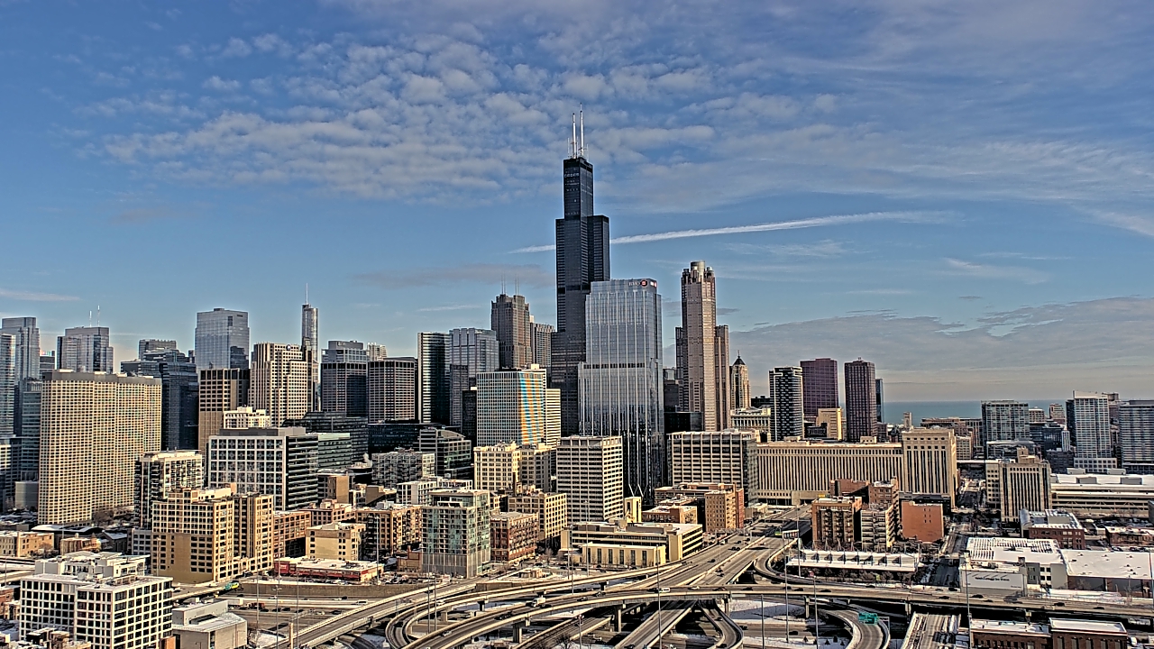 Thumbnail for current weather camera view from UIC - University of Illinois Chicago in Chicago, Illinois