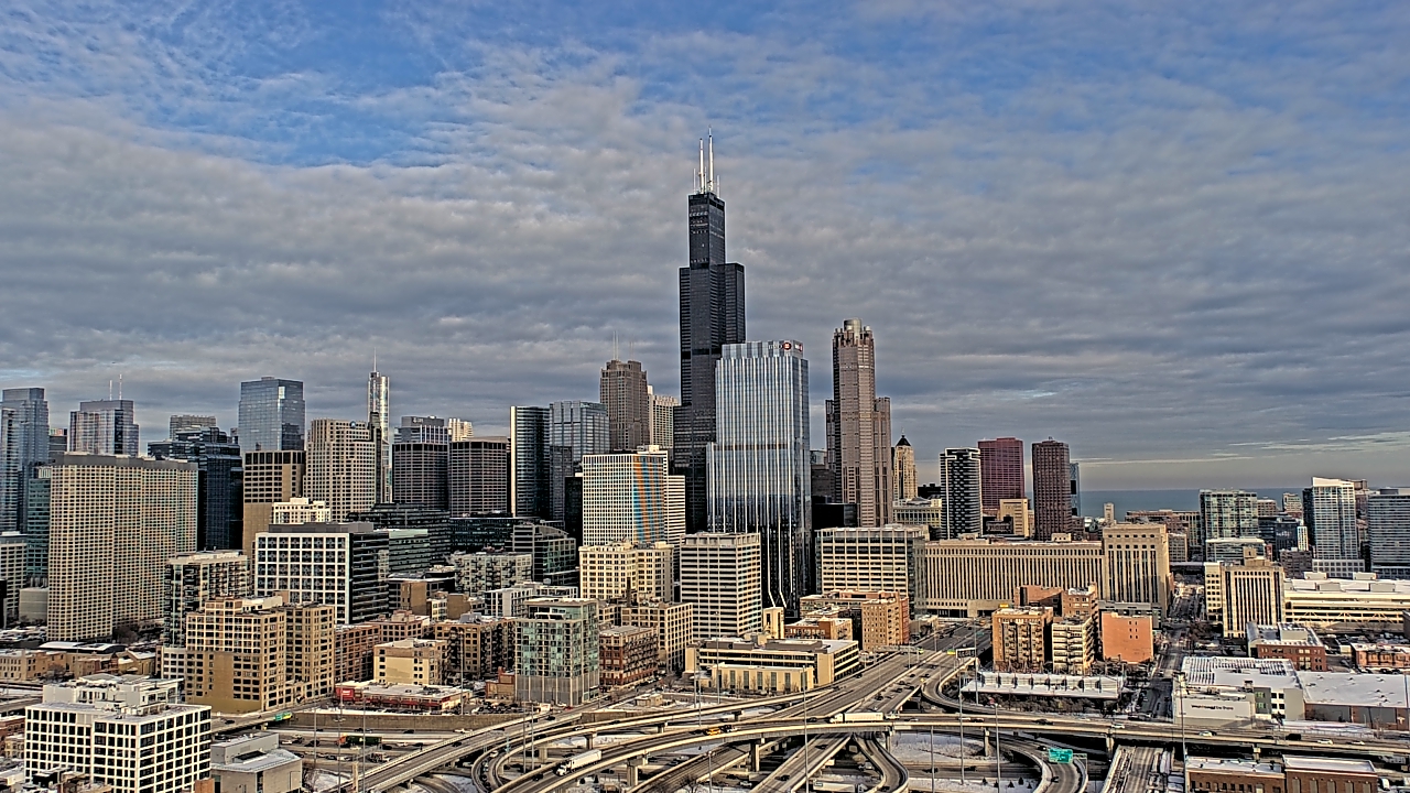 Thumbnail for current weather camera view from UIC - University of Illinois Chicago in Chicago, Illinois