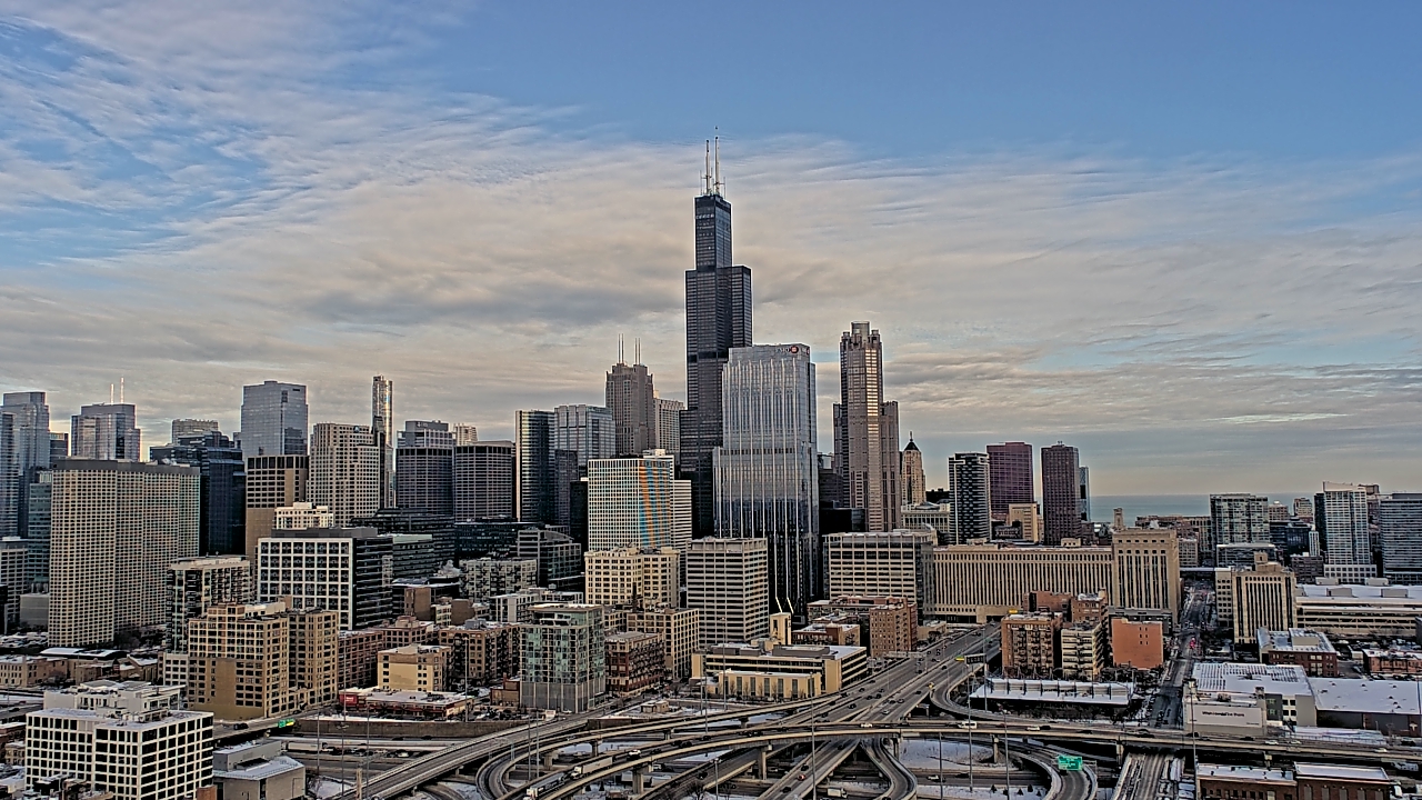 Thumbnail for current weather camera view from UIC - University of Illinois Chicago in Chicago, Illinois
