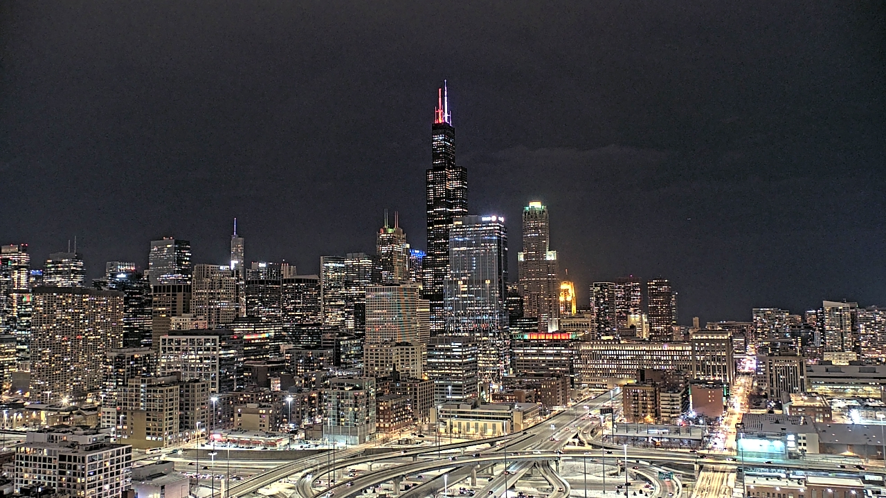 Thumbnail for current weather camera view from UIC - University of Illinois Chicago in Chicago, Illinois