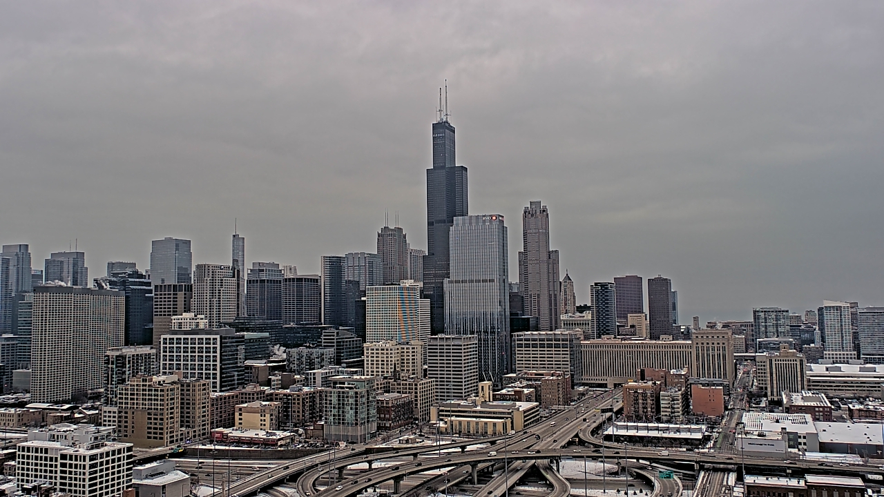 Thumbnail for current weather camera view from UIC - University of Illinois Chicago in Chicago, Illinois