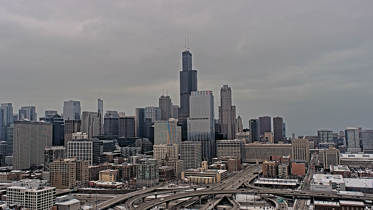 Thumbnail for current weather camera view from UIC - University of Illinois Chicago in Chicago, Illinois