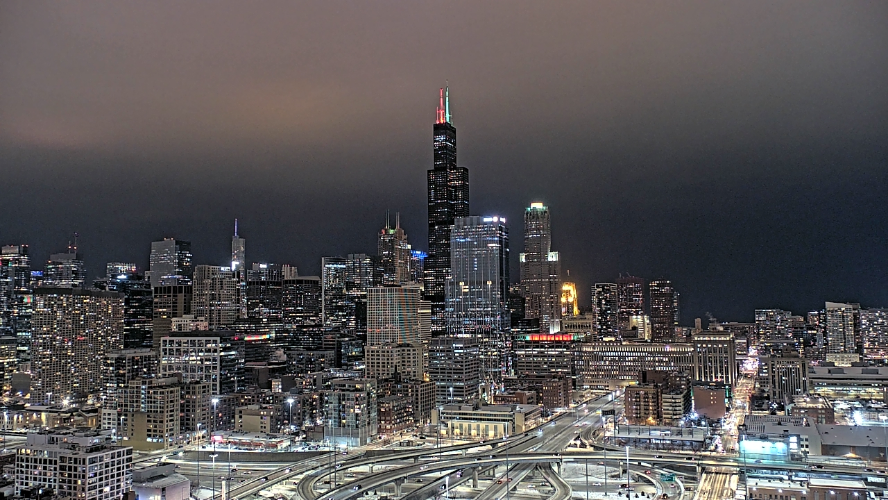 Thumbnail for current weather camera view from UIC - University of Illinois Chicago in Chicago, Illinois