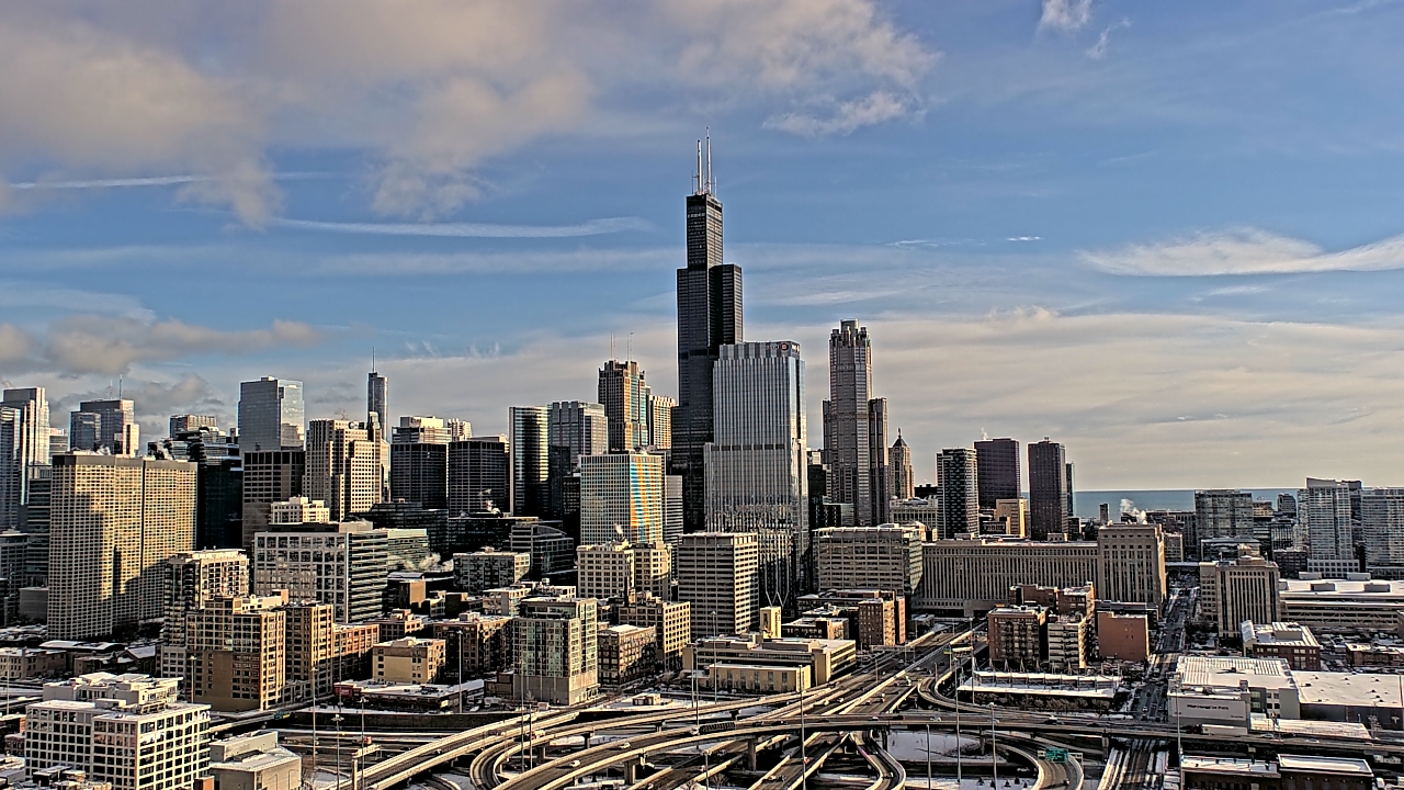 Thumbnail for current weather camera view from UIC - University of Illinois Chicago in Chicago, Illinois
