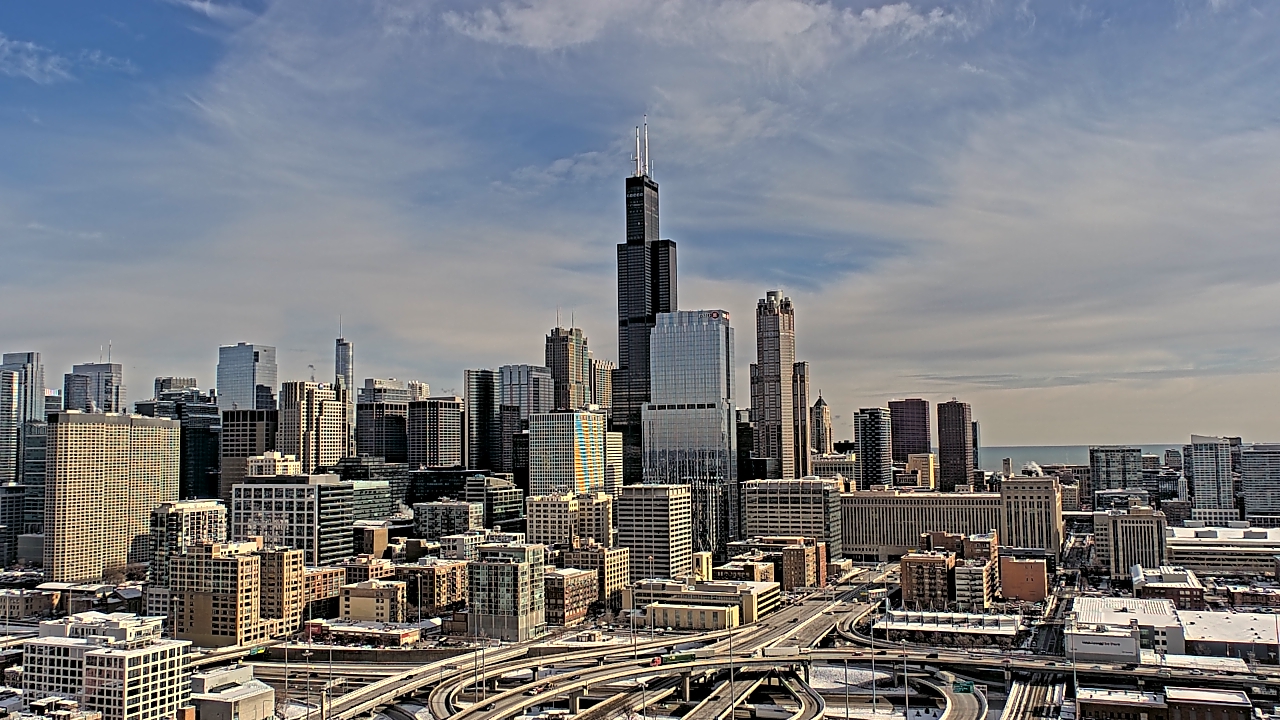Thumbnail for current weather camera view from UIC - University of Illinois Chicago in Chicago, Illinois
