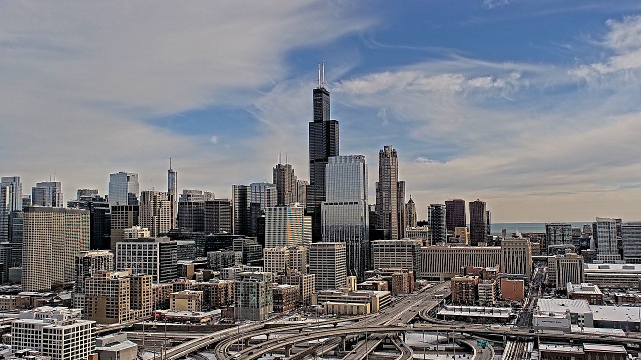 Thumbnail for current weather camera view from UIC - University of Illinois Chicago in Chicago, Illinois