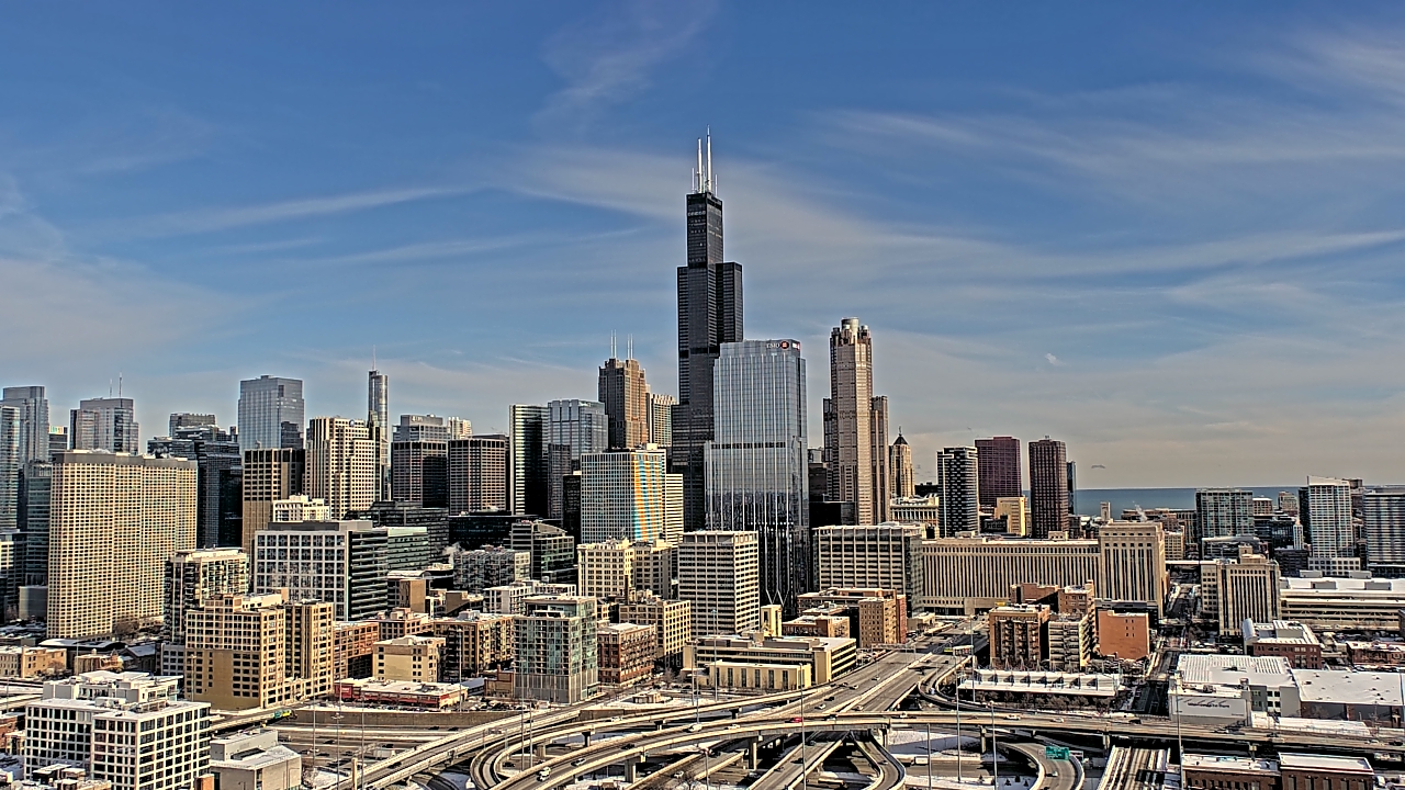 Thumbnail for current weather camera view from UIC - University of Illinois Chicago in Chicago, Illinois