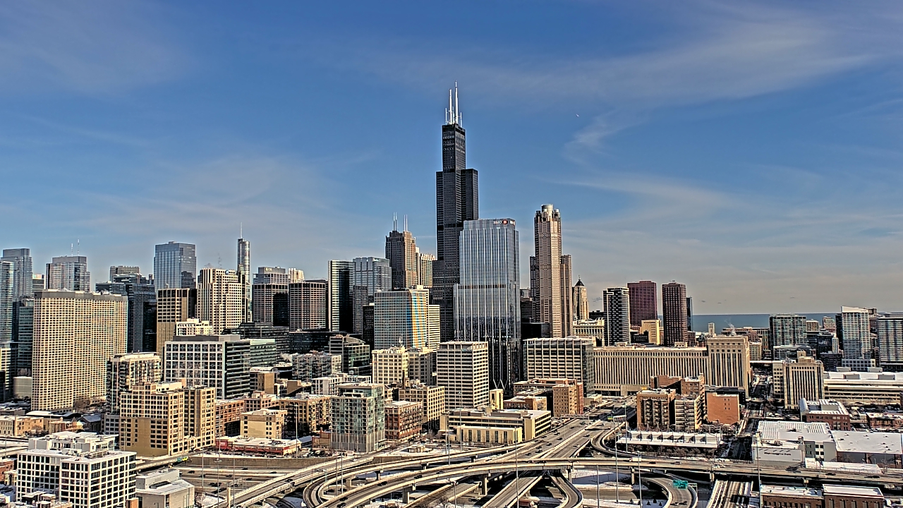 Thumbnail for current weather camera view from UIC - University of Illinois Chicago in Chicago, Illinois