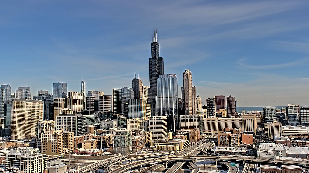 Thumbnail for current weather camera view from UIC - University of Illinois Chicago in Chicago, Illinois