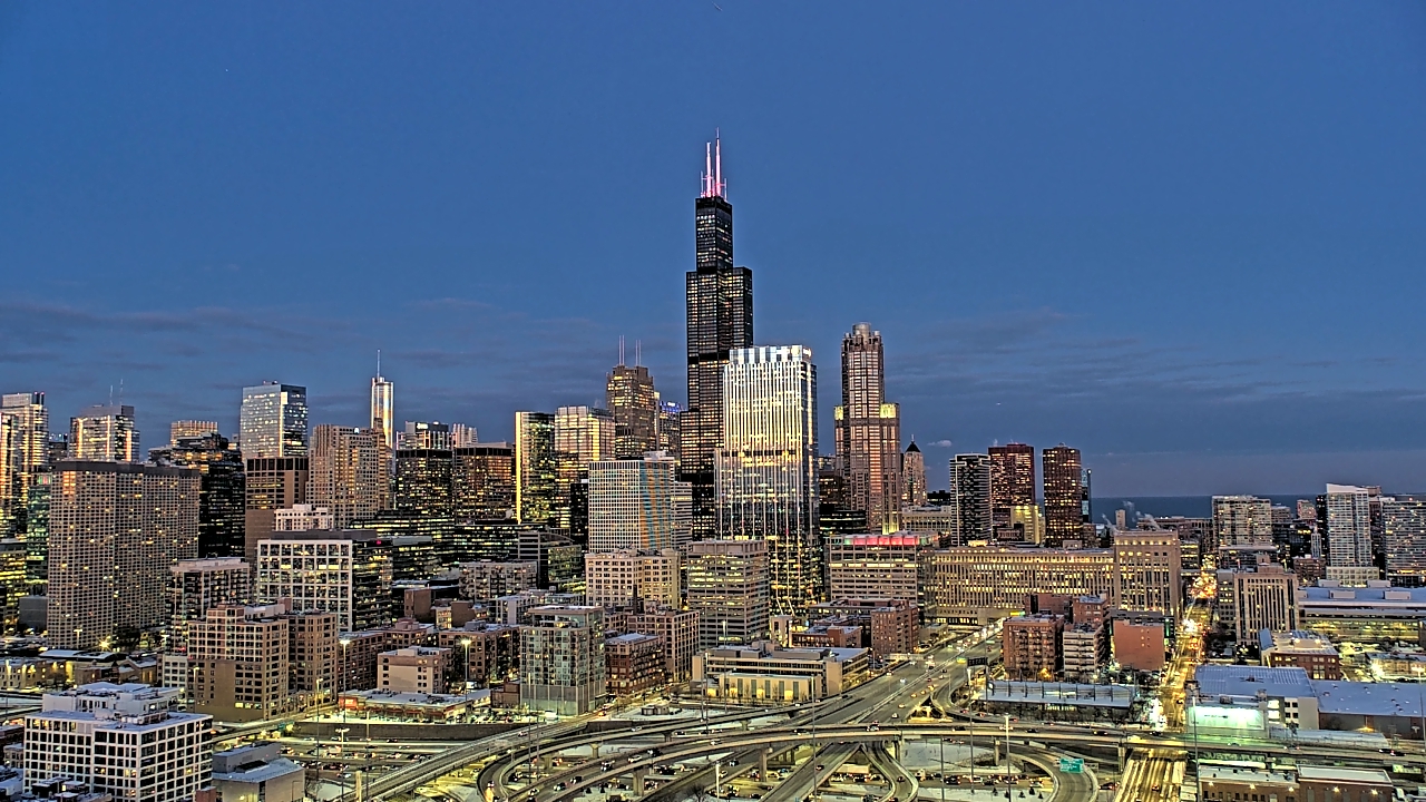 Thumbnail for current weather camera view from UIC - University of Illinois Chicago in Chicago, Illinois