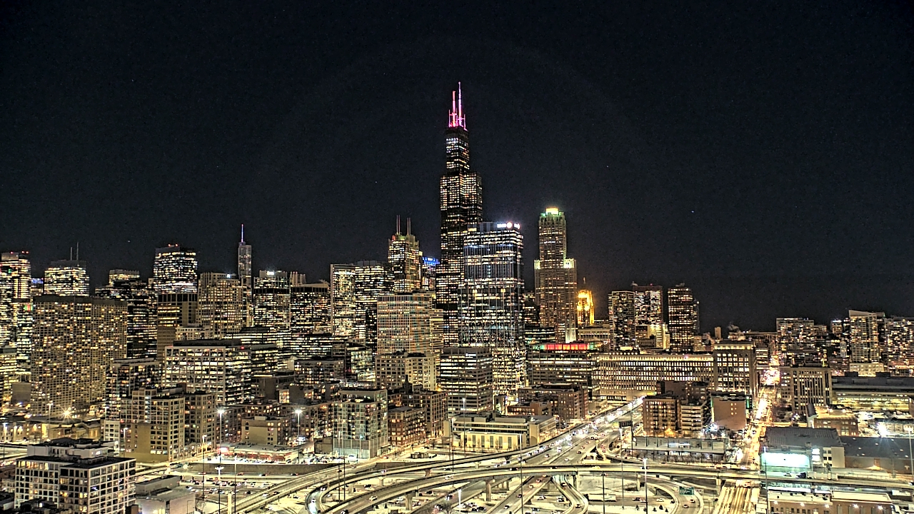 Thumbnail for current weather camera view from UIC - University of Illinois Chicago in Chicago, Illinois