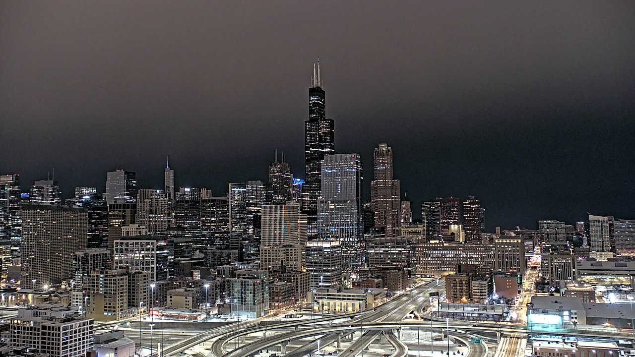 Thumbnail for current weather camera view from UIC - University of Illinois Chicago in Chicago, Illinois